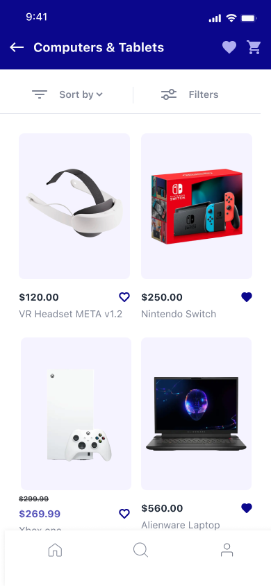 Search results